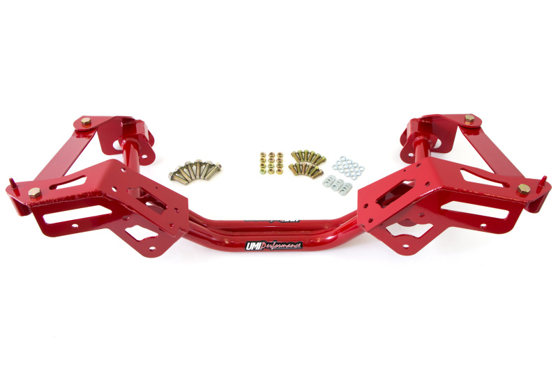UMI Performance 82-92 GM F-Body K-member LSX Engines Coil Overs - Red (1x umi2409-R, 1x umi2402-R) thumbnail 4