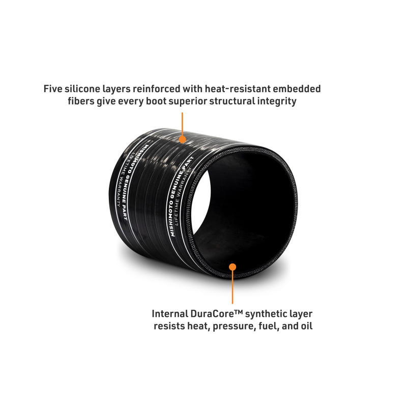Mishimoto Duracore 4in Straight Coupler thumbnail 2