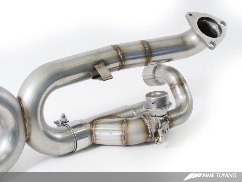 AWE Tuning Porsche 991 SwitchPath Exhaust for Non-PSE Cars Diamond Black Tips thumbnail 6