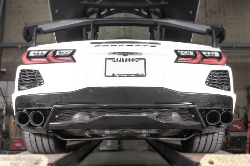 Stainless Works 20-21 Chevrolet Corvette C8 6.2L Legend Cat-Back Exhaust w/ Matte Black Tips thumbnail 9