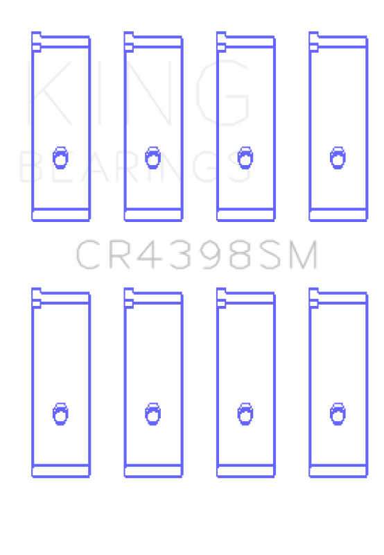 King Engine Bearings Honda L13A4/L15A Connecting Rod Bearing Set