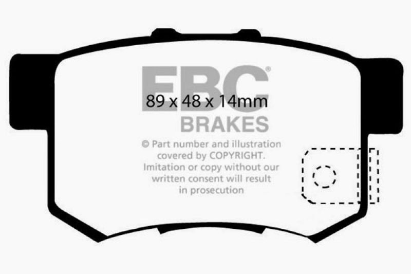 EBC S2 Brake Pad and Rotor Kit (1x ebcUSR7128, 1x ebcDP21193) thumbnail 9
