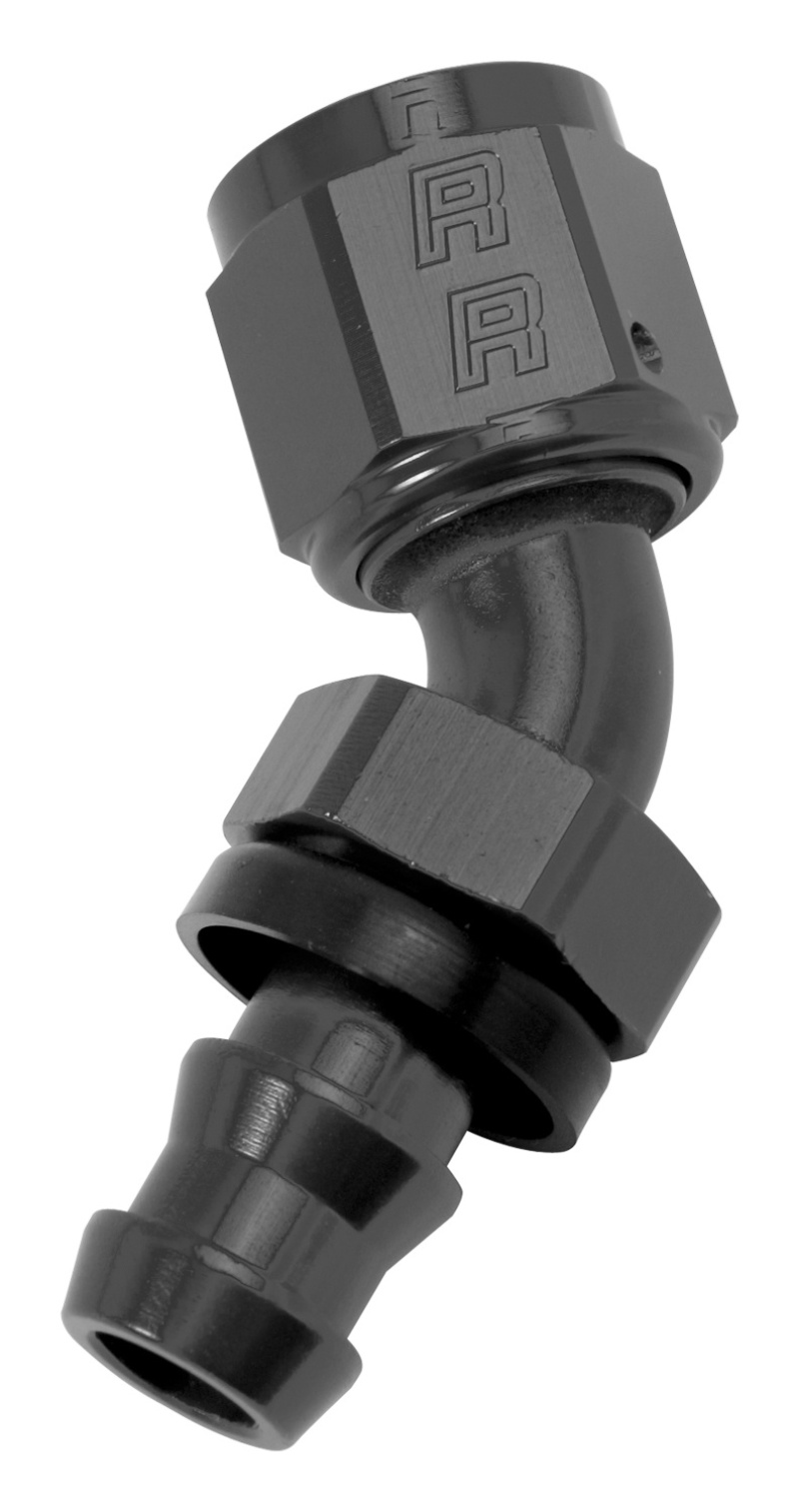 Russell Performance -6 AN Twist-Lok 45 Degree Hose End (Black) thumbnail 9