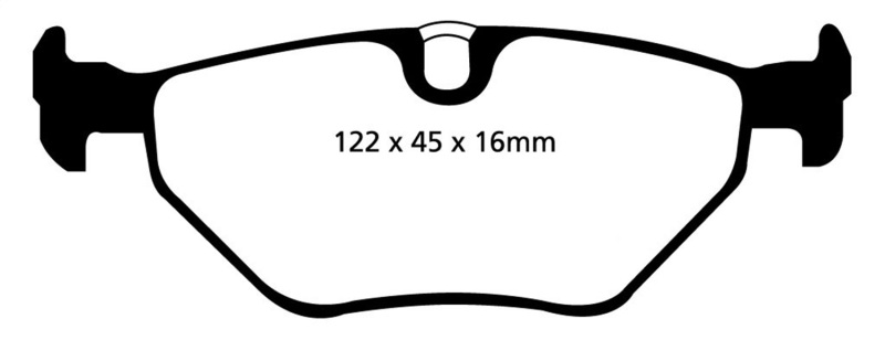 EBC S5 Brake Pad and Rotor Kit (1x ebcGD860, 1x ebcDP41091R) thumbnail 4