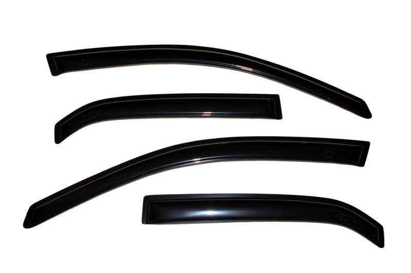 AVS 02-06 Mitsubishi Lancer Ventvisor Outside Mount Window Deflectors 4pc - Smoke thumbnail 2