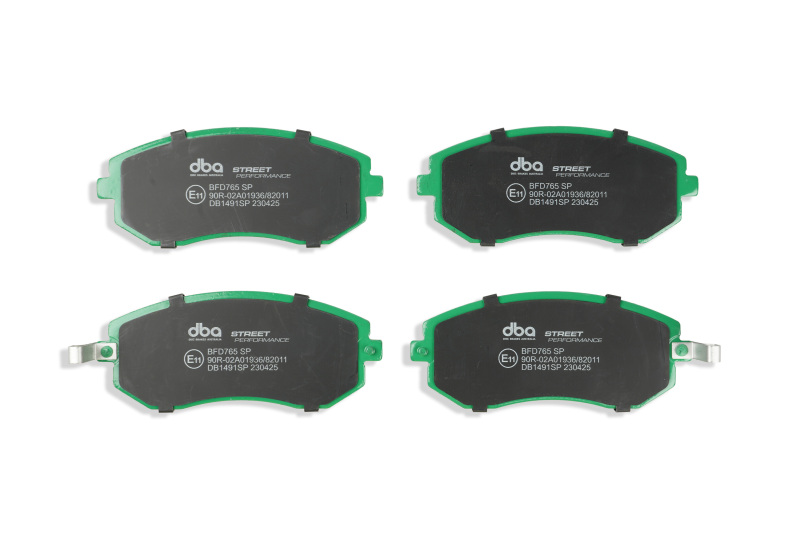 DBA 03-05 Subaru WRX / 08 Subaru WRX SP500 Front Brake Pads thumbnail 8