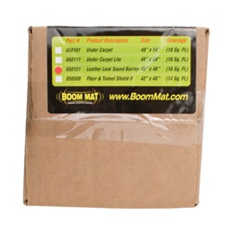 Boom Mat Leather Look Sound Barrier 50121 Mat, Look, Black Embossed thumbnail 9