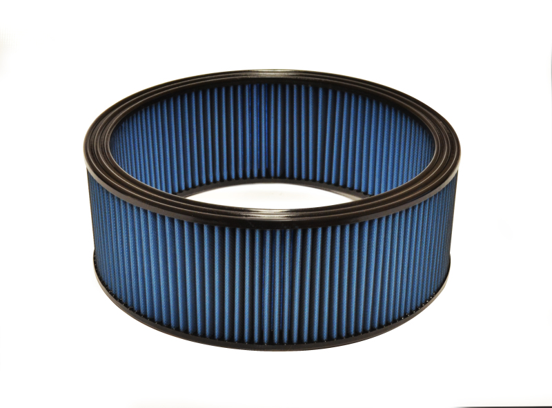 Injen NanoWeb Dry Air Filter 14in Round x 5in Tall - 1in Pleats thumbnail 2