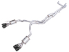 AWE 2021+ Chevy Suburban/GM Yukon XL 6.2L 0FG Edition Cat Back Exhaust - Quad Diamond Chrome Tips thumbnail 3