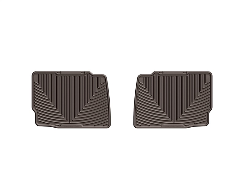 WT Rubber Mats - Rear - Cocoa