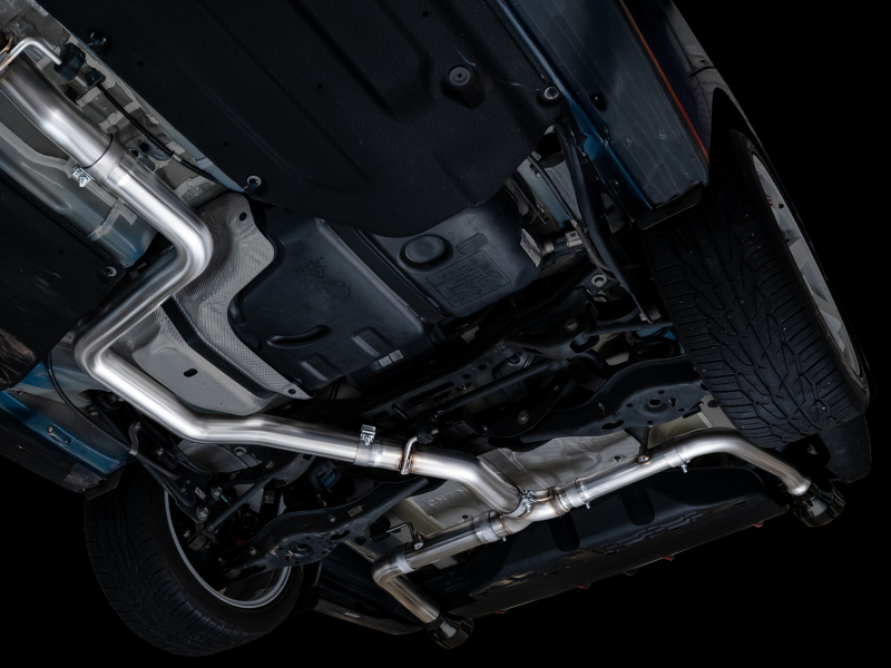 AWE Tuning 22-26 Hyundai Elantra N Track Edition Cat-Back Exhaust - Diamond Black Tips thumbnail 9