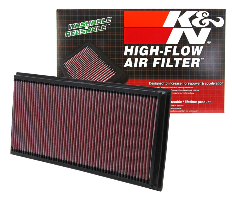 K&N 06-09 L.R. Range Rover / 02-10 VW Touareg / 02-09 Porsche Cayenne Drop In Air Filter thumbnail 9