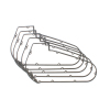 Cometic Harley-Davidson Pmry. Cover Gasket. Rigid Mount 65-88 Ind. Pack thumbnail 2