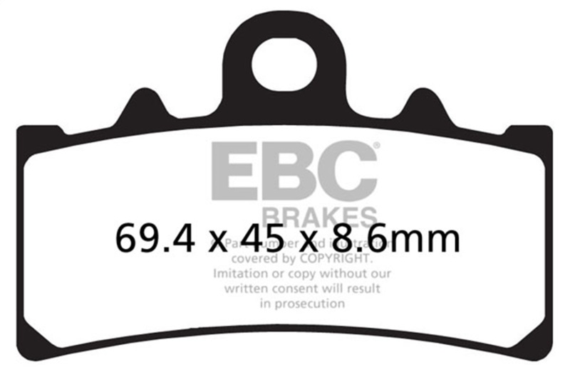 EBC 21-23 BMW CE04 Electric Front Left/Right Sintered HH/R Brake Pads