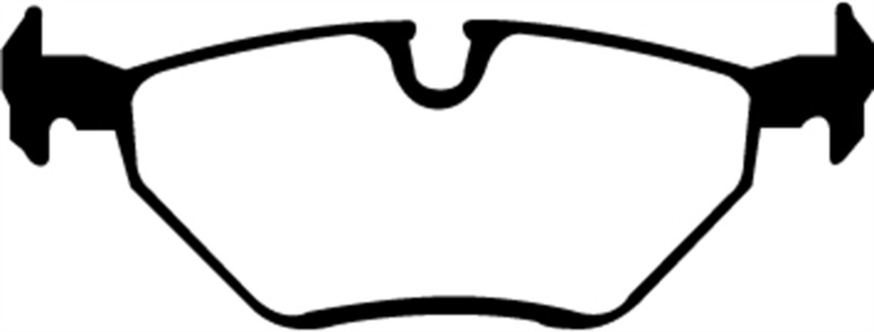 EBC 99-02 BMW Z3 2.5 Redstuff Rear Brake Pads thumbnail 7
