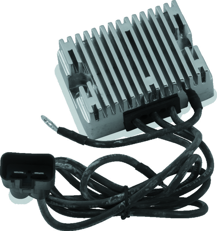 Twin Power 2000 FXD Voltage Regulator Chrome Replaces H-D 74512-00 38 Amp