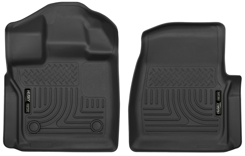Husky Liners15-23 Ford F-150 Standard Cab X-Act Contour Black Floor Liners thumbnail 2