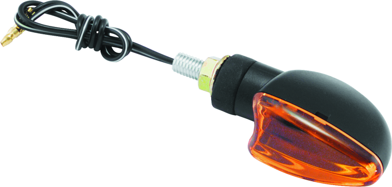 BikeMaster Ministalk Marker Light V-Shape - Black/Amber thumbnail 3