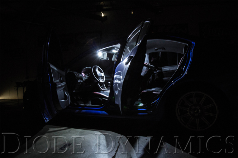 Diode Dynamics 15-19 Subaru WRX Interior Light Kit Stage 2 - Cool - White thumbnail 8