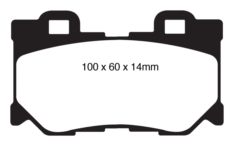 EBC S5 Brake Pad and Rotor Kit (1x ebcGD7571, 1x ebcDP41824R) thumbnail 5