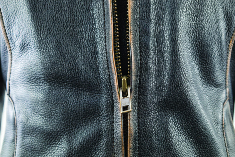Kuryakyn Leather By River Road Dame Vintage Leather Jacket Black Womens - Small thumbnail 7