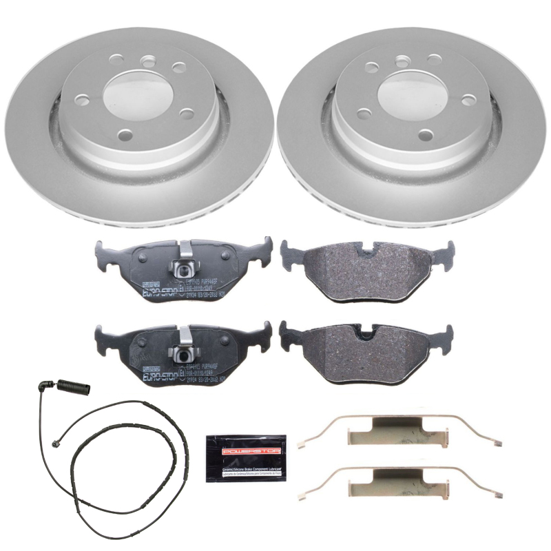 Power Stop 2000 BMW 323i Rear Euro-Stop Brake Kit thumbnail 2