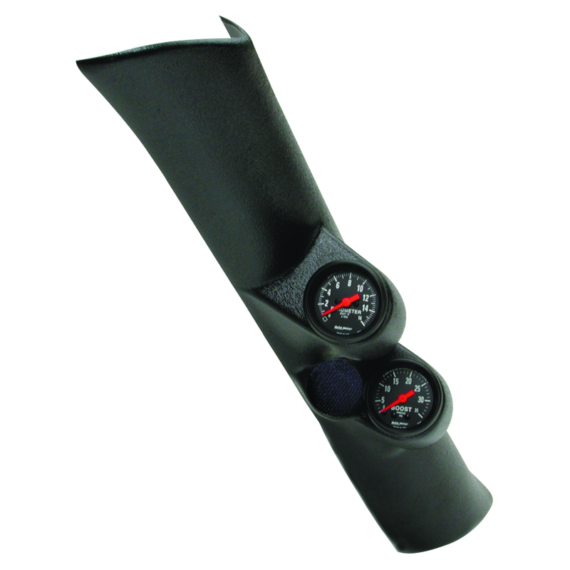AutoMeter Diesel Gauge Kit A-Pillar W/Spkr Ram 98-02 Boost/Egt 35PSI/1600 Deg. F Z Series thumbnail 7