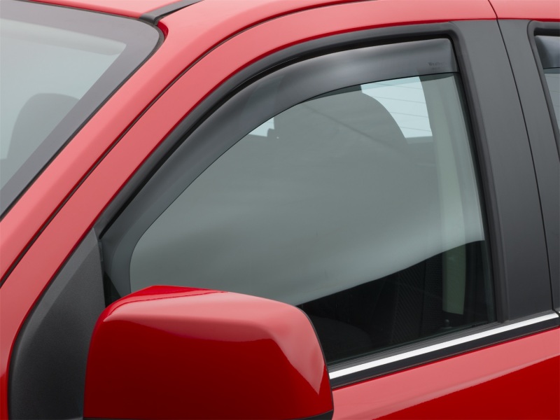 WeatherTech 2015+ Chevy Colorado/GMC Canyon Front Side Window Deflectors - Dark Smoke thumbnail 3