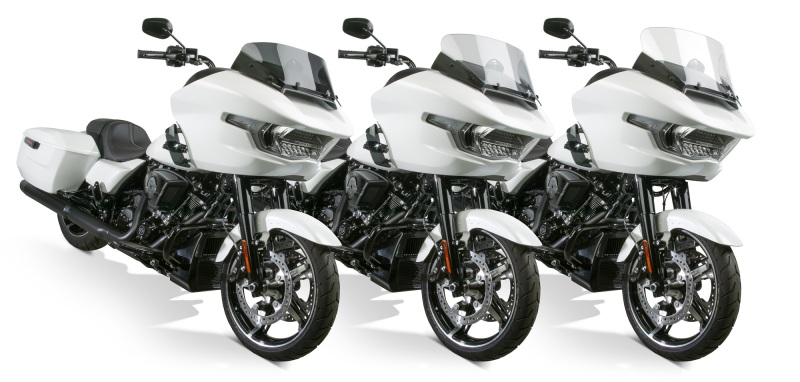 National Cycle 24+ Harley-Davidson FLT/ 23 FLT CVO V-Stream Quantum Plus Tall Windshield- Clear