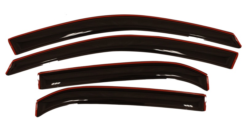 AVS 10-17 Chevy Equinox Ventvisor In-Channel Front & Rear Window Deflectors 4pc - Smoke thumbnail 5