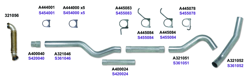 DEP Catback Exhaust Kit SS