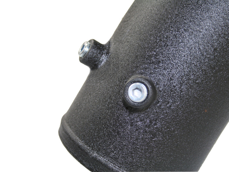 BladeRunner 3-1/2 IN Aluminum Cold Charge Pipe Black
