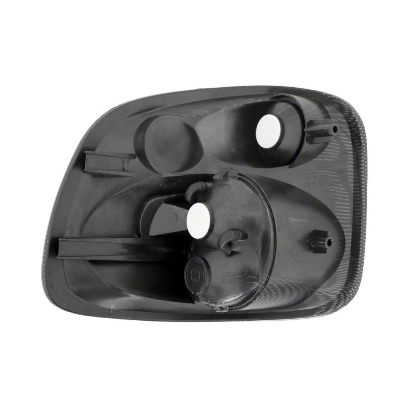 Raxiom 01-03 Ford F-150 Flareside Axial Series Version 2 Tail Lights- Carbon Fiber- Red/Clear Lens thumbnail 2
