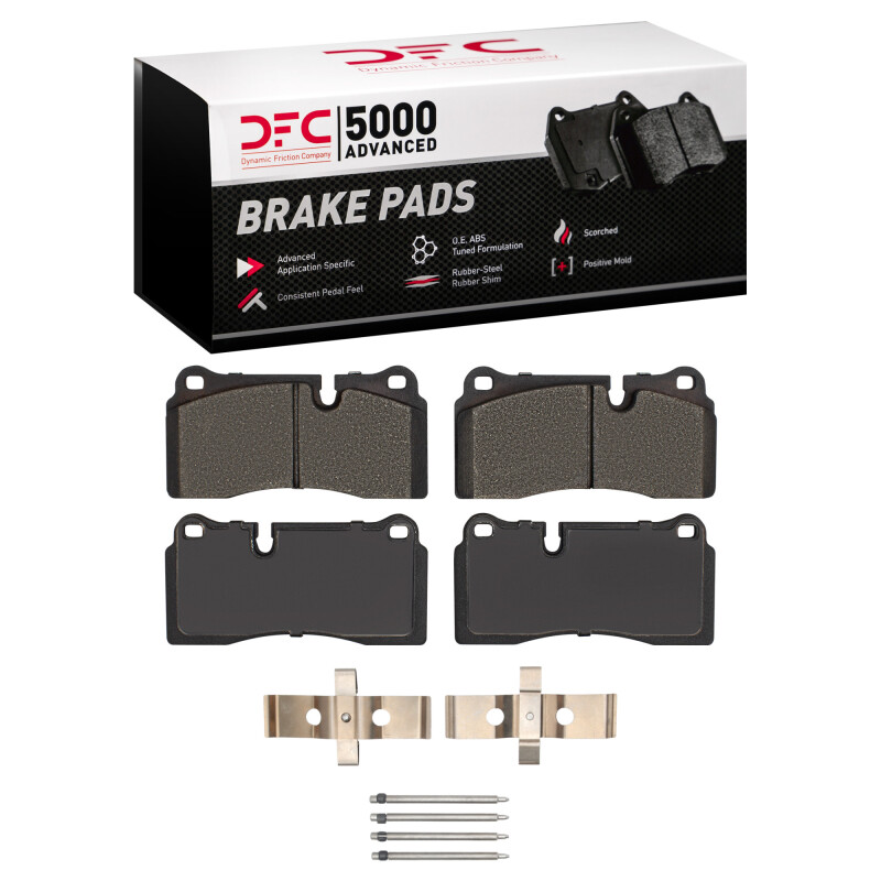 DFC 5000 Advanced Pads - Low-Metallic and Hardware Kit