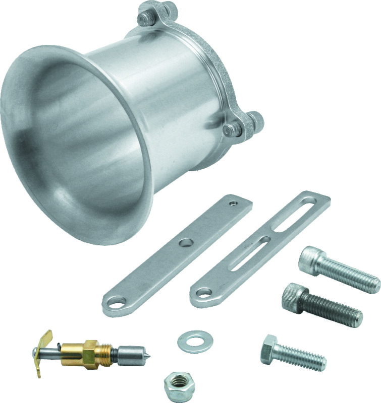 S&S Cycle 2.5in Air Horn Coversion Kit for Super E/G Carburetors