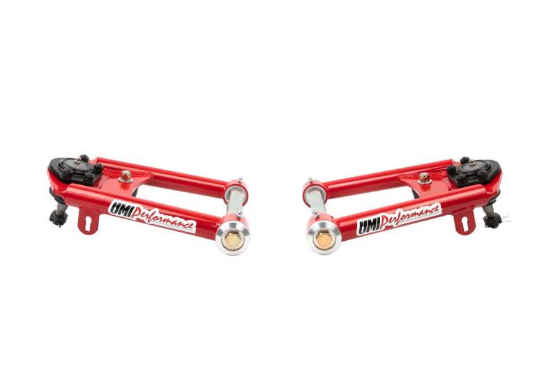 UMI Performance 73-87 GM C10 Street Performance Upper Control Arms - Red thumbnail 3