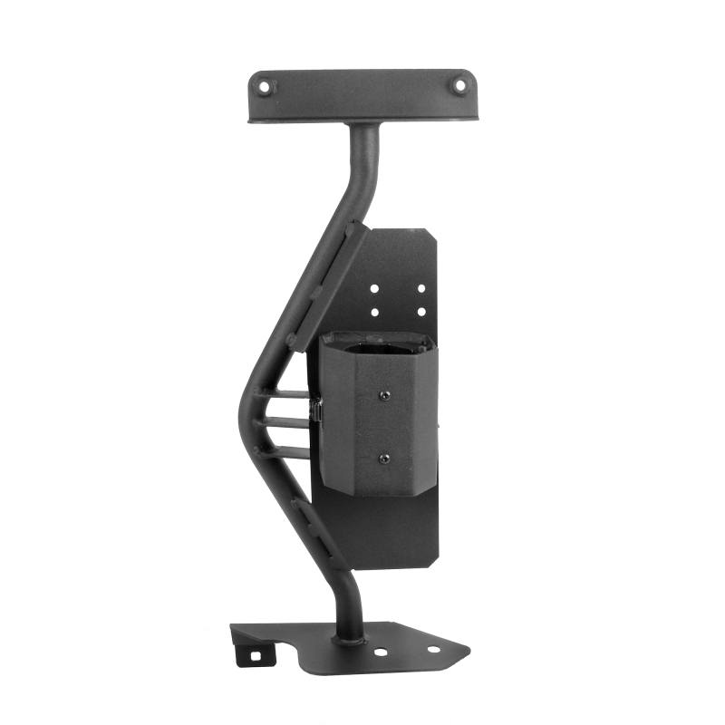 Go Rhino 18-24 Jeep Wrangler JL/JLU/JT Front Fender Jack Mount for Xventure Gear EG Jack - Tex. Blk thumbnail 4