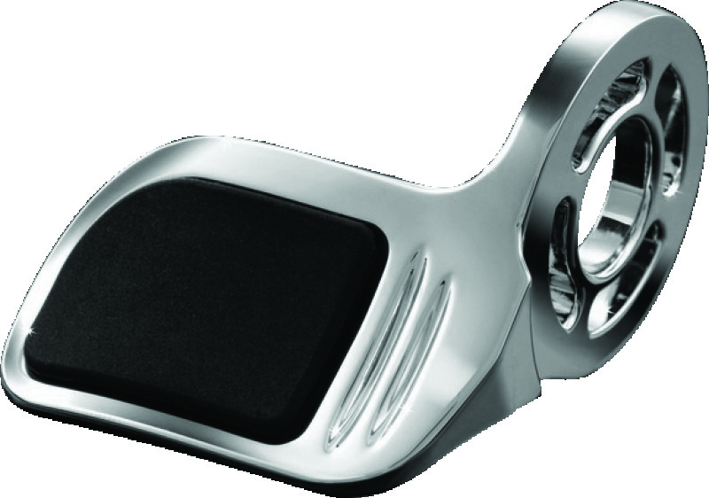 Kuryakyn Contoured ISO Throttle Bosses 6310 Bosses, Aluminum, Chrome, Each thumbnail 2