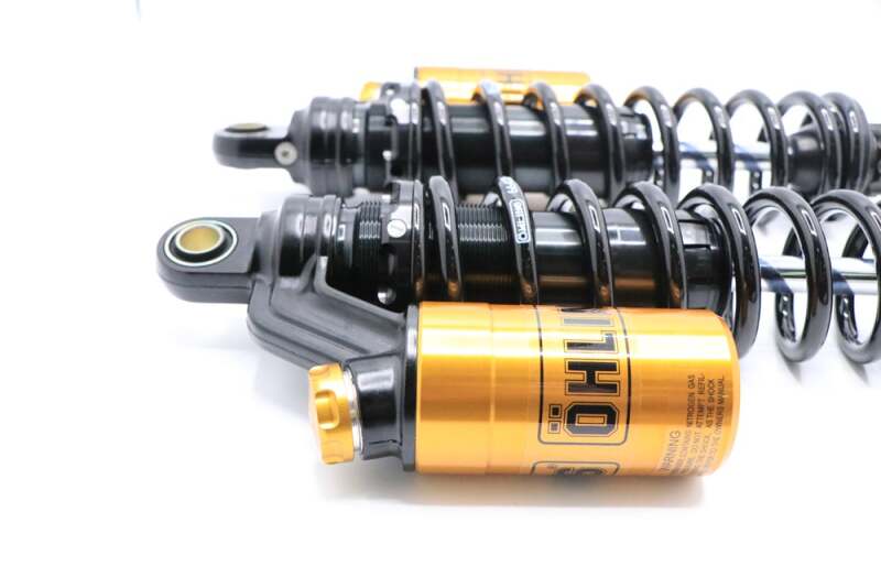 Ohlins 91-17 Harley-Davidson Dyna FXD STX 36 Blackline Shock Absorber w/ Gold Accents thumbnail 7