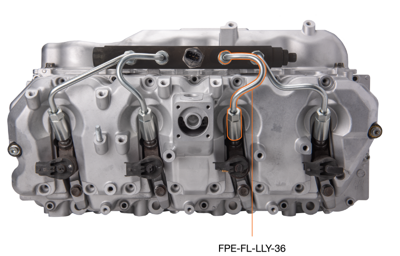 Fleece Performance 04.5-05 GM 2500/3500 Duramax LLY High Pressure Injection Line (No. 3 & 6) thumbnail 3