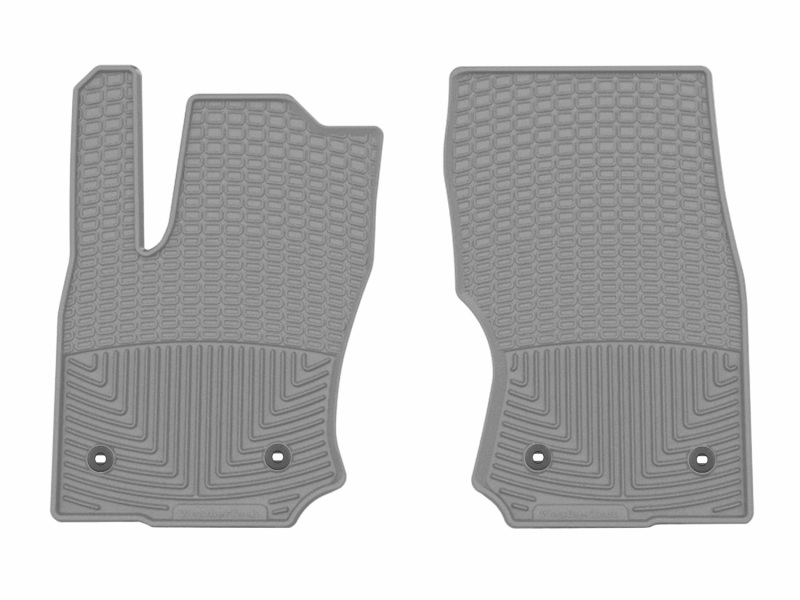 WT Rubber Mats - Front - Grey