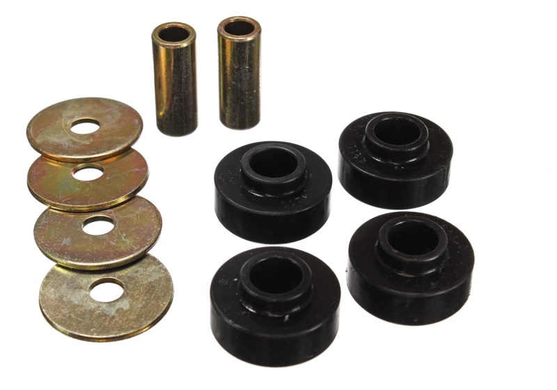 Energy Suspension 89-97 Ford Thunderbird / 99-04 Mustang Cobra Black Differential Carrier Bushings thumbnail 4