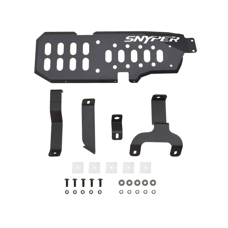 Westin/Snyper 07-17 Jeep Wrangler 2Dr Gas Tank Skid Plate - Textured Black thumbnail 7