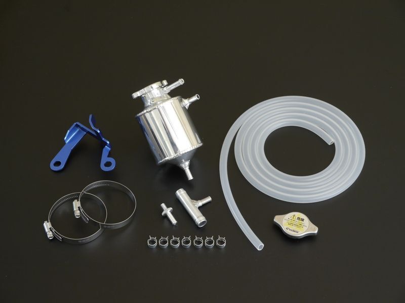 Cusco External Reservoir Tank Kit, Radiator Coolant, High Pressure Radiator Cap for BRZ/86/FRS
