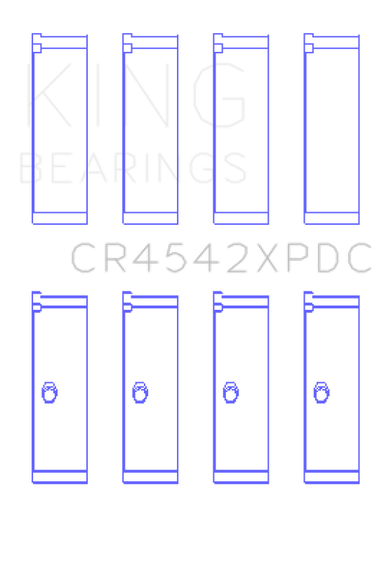 KING Performance Rod Bearings
