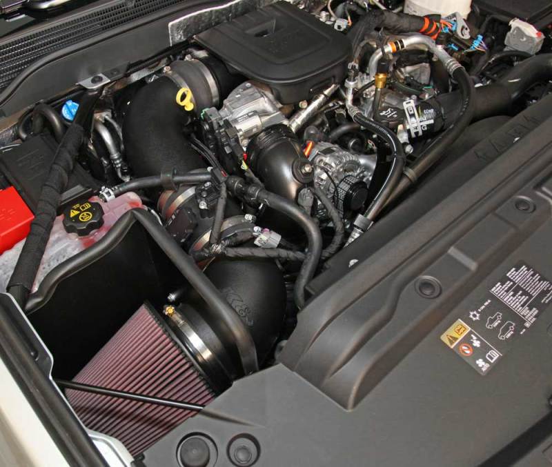K&N 15 GMC Sierra 2500/3500HD 6.6L V8 AirCharger Performance Intake thumbnail 4