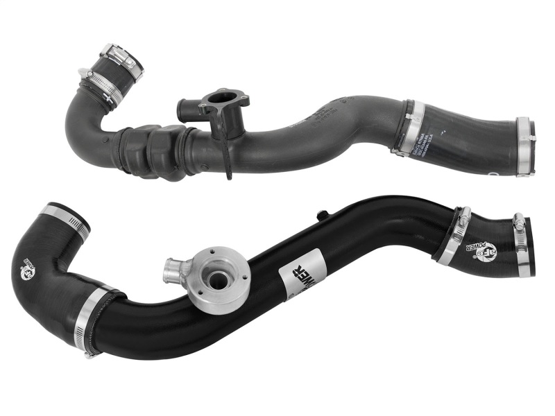 aFe BladeRunner 2 1/2in Intercooler Tube Hot Side 15-16 Ford Mustang EcoBoost L4-2.3L (t) thumbnail 5
