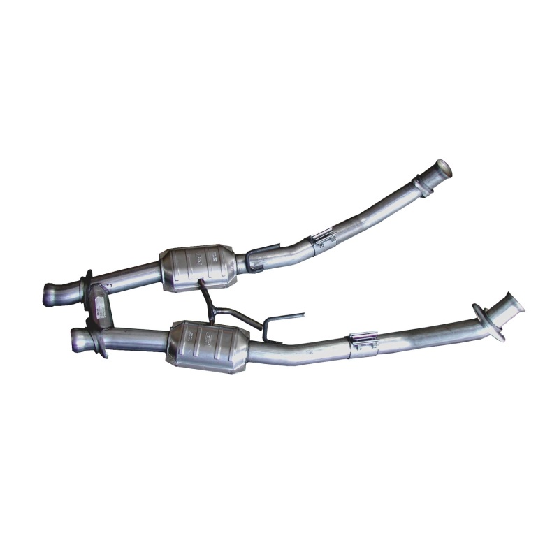 BBK 94-95 Mustang 5.0 High Flow H Pipe With Catalytic Converters - 2-1/2 thumbnail 3