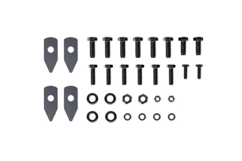 DV8 Offroad 21-25 Ford Bronco Frame Horn Reinforcement Brackets
