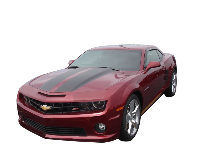 AVS 10-18 Chevy Camaro Ventvisor Outside Mount Window Deflectors 2pc - Smoke thumbnail 5